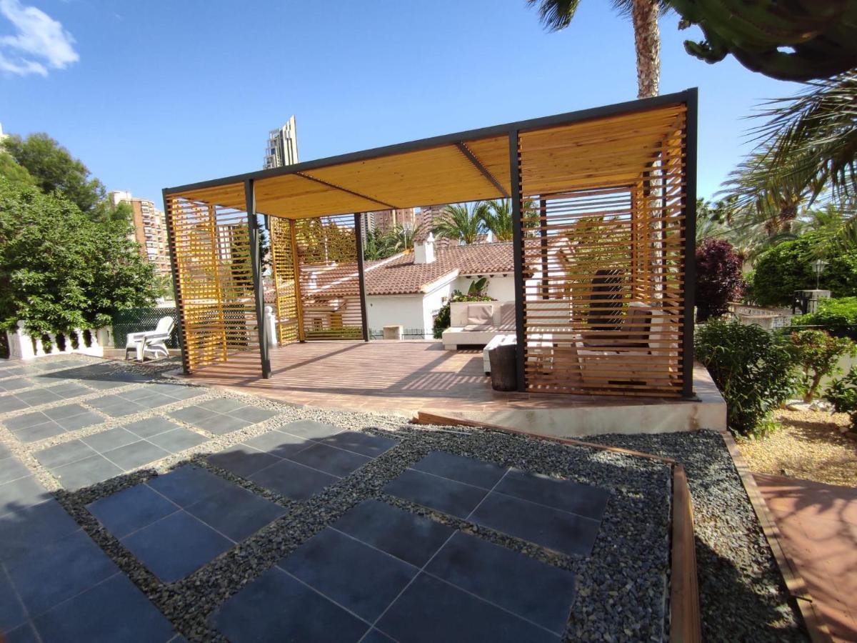 Villa Con Piscina A Un Paso De La Playa Бенидорм Экстерьер фото